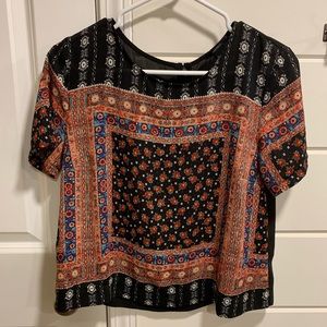 Forever 21 Crop Blouse